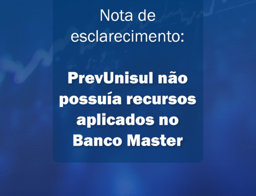Nota de esclarecimento: PrevUnisul não possuía recursos aplicados no Banco Master