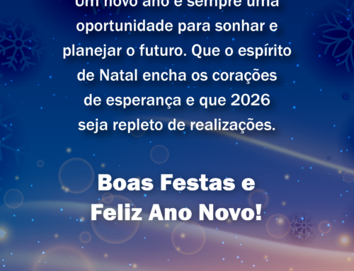 Boas Festas e Feliz 2026!
